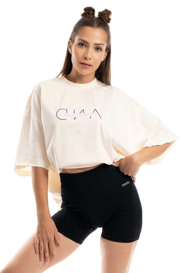 DNA Unisex Oversize Crop T-Shirt DNA